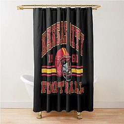 Art Kansas City Chiefs Shower Curtain