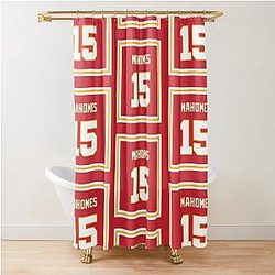Patrick Mahomes Kansas City Shower Curtain