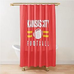 2021 KC Super KC Fanatic Gear & gift ideas 2021 KC Kansas City Super fanatic Shower Curtain