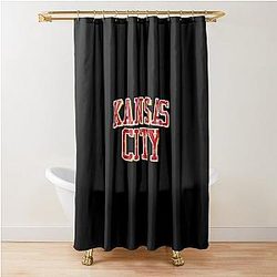 Kansas City Football Essential T-Shirt Shower Curtain