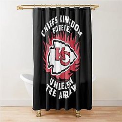 Art Kansas City Chiefs Shower Curtain