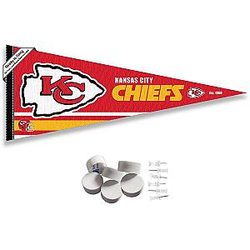 Kansas City Chiefs Banner and Wall Tack Pads