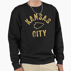 KC Kansas City Vintage Kc Arrowhead Super Bowl Pullover Sweatshirt