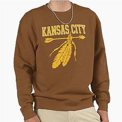 Kansas City Football Vintage Pullover Sweatshirt