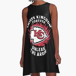 Art Kansas City Chiefs A-Line Dress