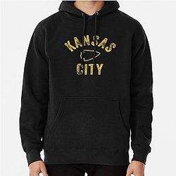 KC Kansas City Kingdom 2020 Vintage Arrowhead Pullover Hoodie