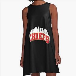Kansas City Chiefs A-Line Dress