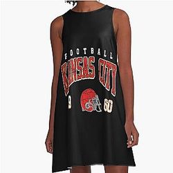 Art Kansas City Chiefs A-Line Dress