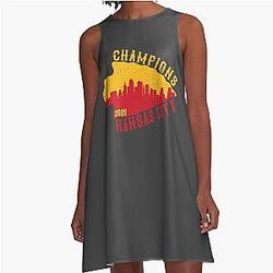 Champions Kansas City 2020 A Line Dress