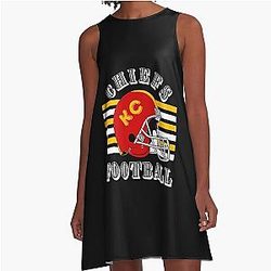 Art Kansas City Chiefs A-Line Dress