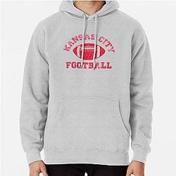 Kansas City Pro Football Team Pullover Hoodie