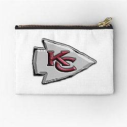 Basic Kansas City Chiefs Zipper Pouch