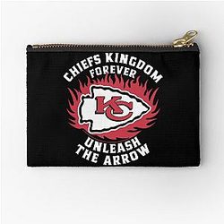 Art Kansas City Chiefs Zipper Pouch