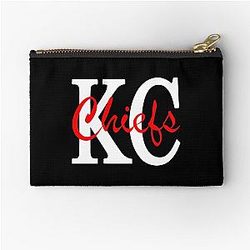 Kansas City Football Zipper Pouch