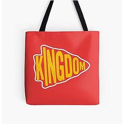 2021 Kansas City KC Super Fan All Over Print Tote Bag