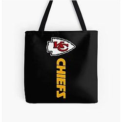 Art Kansas City Chiefs All Over Print Tote Bag