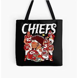 Kansas City Chiefs Red Tote Bag