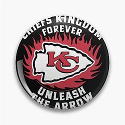 Art Kansas City Chiefs Pin