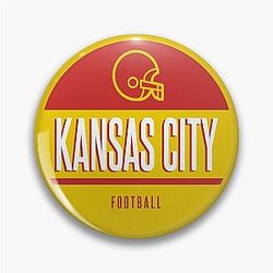 Kansas City football Pin