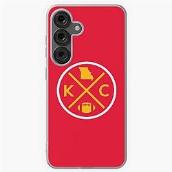 Retro Kansas City Football Emblem Vintage Soft Case for Galaxy