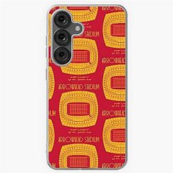 Kansas City Chiefs Arrowhead Stadium Poster Print Soft Case