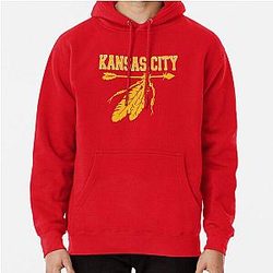 Kansas City Football Vintage KC Missouri Retro Pullover Hoodie
