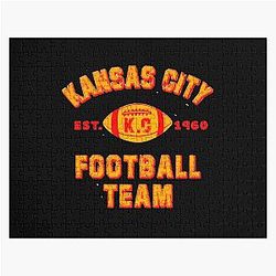 Art Kansas City Chiefs Jigsaw Puzzle