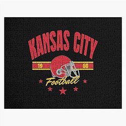 Art For Kansas City Chiefs Jigsaw Puzzle
