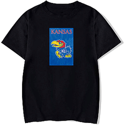 Kansas Jayhawks Fan Art Kansas Jayhawks T-Shirts