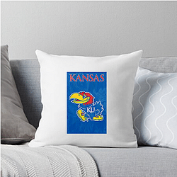 Kansas Jayhawks Fan Art Kansas Jayhawks Pillows Cover