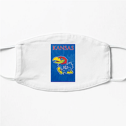 Kansas Jayhawks Fan Art Kansas Jayhawks Face Masks