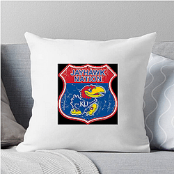 Kansas Jayhawks Merch For Fans Kansas Jayhawks Pillows Cover