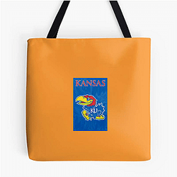 Kansas Jayhawks Fan Art Kansas Jayhawks Bags