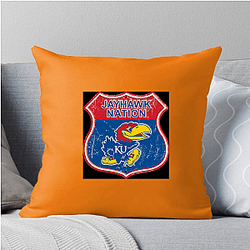 Kansas Jayhawks Merch For Fans Kansas Jayhawks Pillows Cover