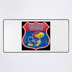 Kansas Jayhawks Merch For Fans Kansas Jayhawks Mouse Pads