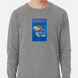 Kansas Jayhawks Fan Art Kansas Jayhawks Sweatshirts