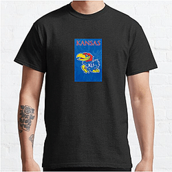 Kansas Jayhawks Fan Art Kansas Jayhawks T-Shirts