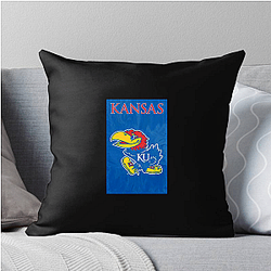 Kansas Jayhawks Fan Art Kansas Jayhawks Pillows Cover