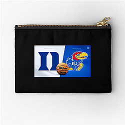 Kansas Jayhawks Merch Kansas Jayhawks Zipper Pouches