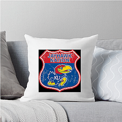 Kansas Jayhawks Merch For Fans Kansas Jayhawks Pillows Cover