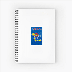 Kansas Jayhawks Fan Art Kansas Jayhawks Notebook