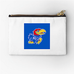Kansas Jayhawks Merch Collection Kansas Jayhawks Zipper Pouches