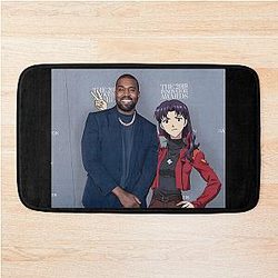 Misato and Kanye West Bath Mat