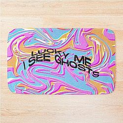 Lucky Me I See Ghosts Kanye West Bathroom Mat