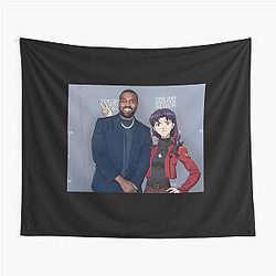 Misato and Kanye West Tapestry