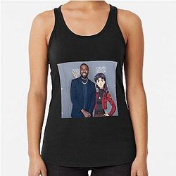 Misato Kanye West Racerback Tank Top