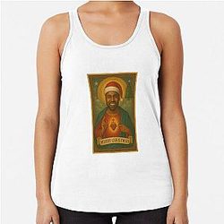 Kanye West Christmas Racerback Tank Top