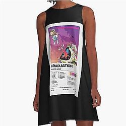Graduation by Kanye West A-Line Dress