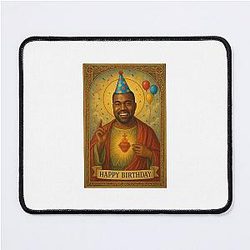 Kanye West Saint Celebrity Funny Meme Holy Prank Weird Mouse Pad