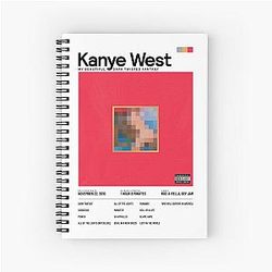 Kanye West - My Beautiful Dark Twisted Fantasy Notebook